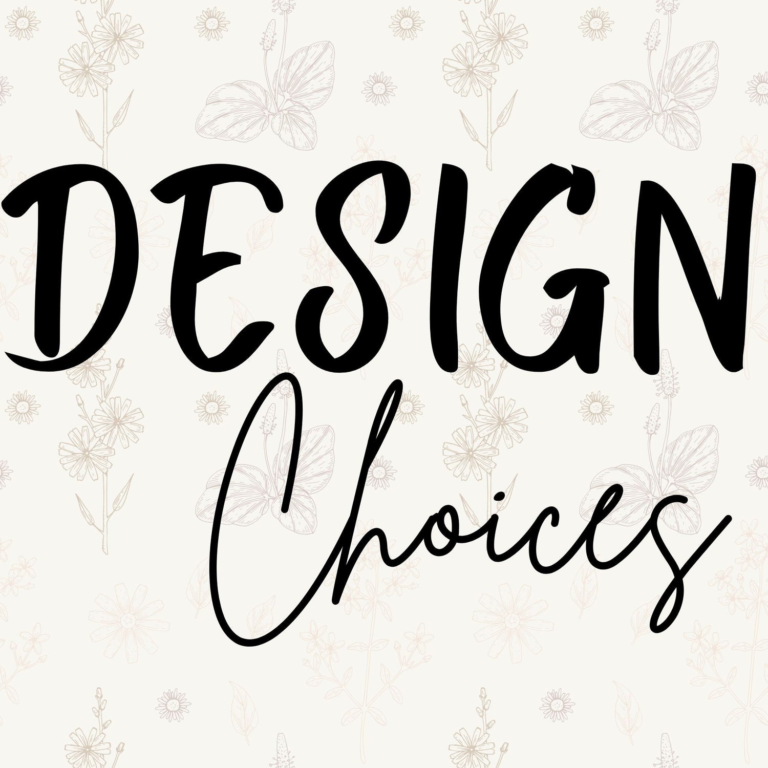 Comfort Colors Design Options