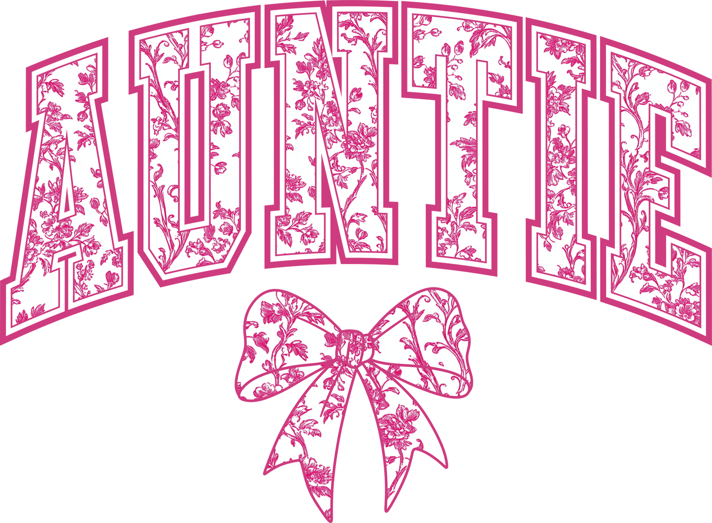 Aunti Bow Pink