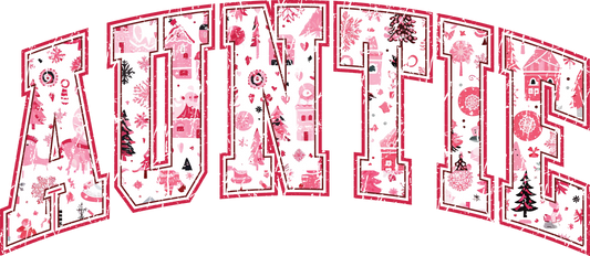 Pink Auntie Christmas